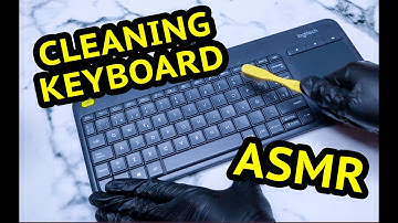 ASMR | FAST AND AGGRESSIVE DUSTING AND CLEANING KEYBOARD | NO TALKING