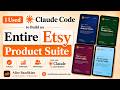 I Built 4 Etsy Products in 2 Weeks With Claude Code (Solo Founder Playbook)