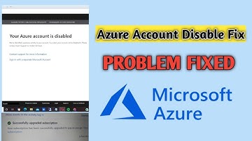 How To Solve Azure Account Disable Problem Azure disable account re-enable✅Azure Account Suspended 🥺