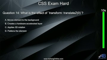 Certified Information Systems Security Professional CSS Exam Hard quiz video