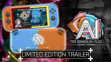 Ai: The Somnium Files - nirvanA Initiative Trailer Nintendo Switch Lite