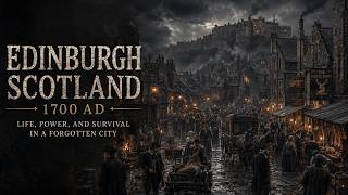 Edinburgh Looked Like This | Explore the Lost Dark City of Scotland in 1700 AD