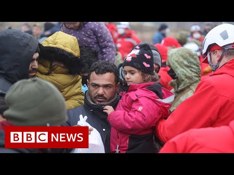 Belarus Poland border row continues with EU set to increase sanctions - BBC News