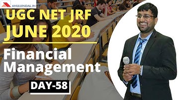5 MCQs | Paper 2 | Financial Management | UGC NET JRF JUNE 2020 | Day 58 - by Shubham Sir