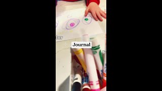 Fine Motor Journaling: Saturn’s Rings