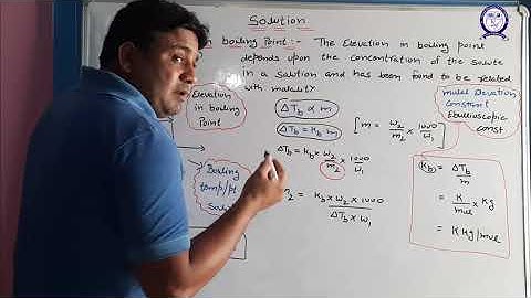 Class-12||Chemistry||Ch-2||Solution||Topic- Colligative Property(Elevation in Boiling Point)
