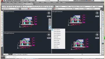 AutoCAD 2014 กลุ่มคำสั่ง View
