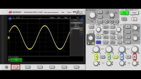 Using the Quick Action Feature on Keysight InfiniiVision-X Oscilloscopesck Action