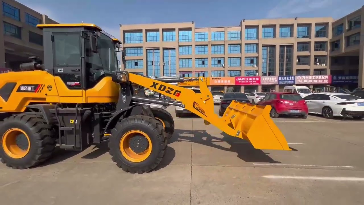 XD940-EPA Certified Chinese Heavy-Duty Diesel 4WD Wheel Loader Mini Front Loader 1 to 5 Ton Bucket
