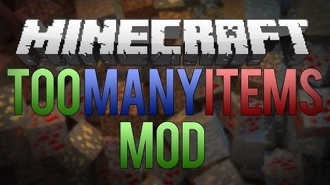 Minecraft Too Many Items Mod! | Version 1.8