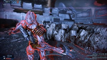 Mass Effect 3 Multiplayer Vorcha Hunter Engineer PC Gold Gameplay