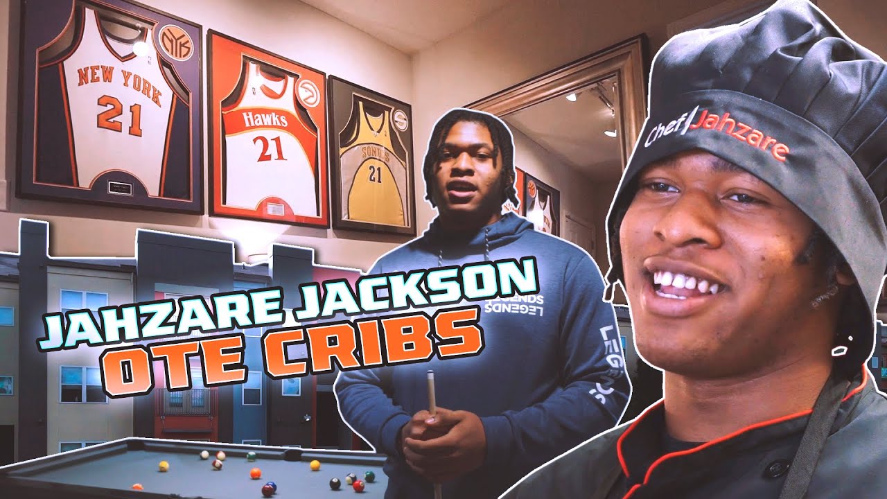 7’0” Jahzare Jackson OTE Official House Tour 😱 YouTube
