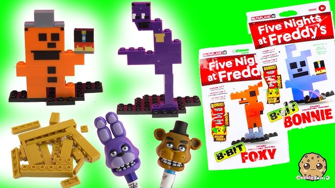 Five Nights at Freddy's 8-Bit Buildable Figure: Plush Fredbear