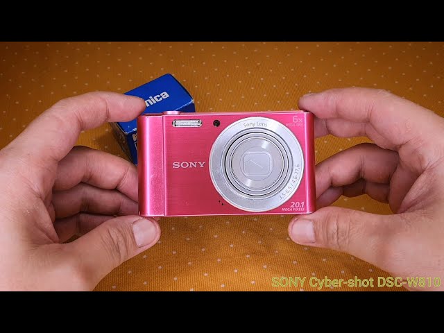 SONY Cyber-shot DSC-W810 - YouTube
