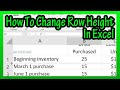 Excel Row Height Adjustment Quiz