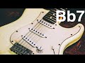 Bb7 funk jam track mixolydian  in the style of james brown