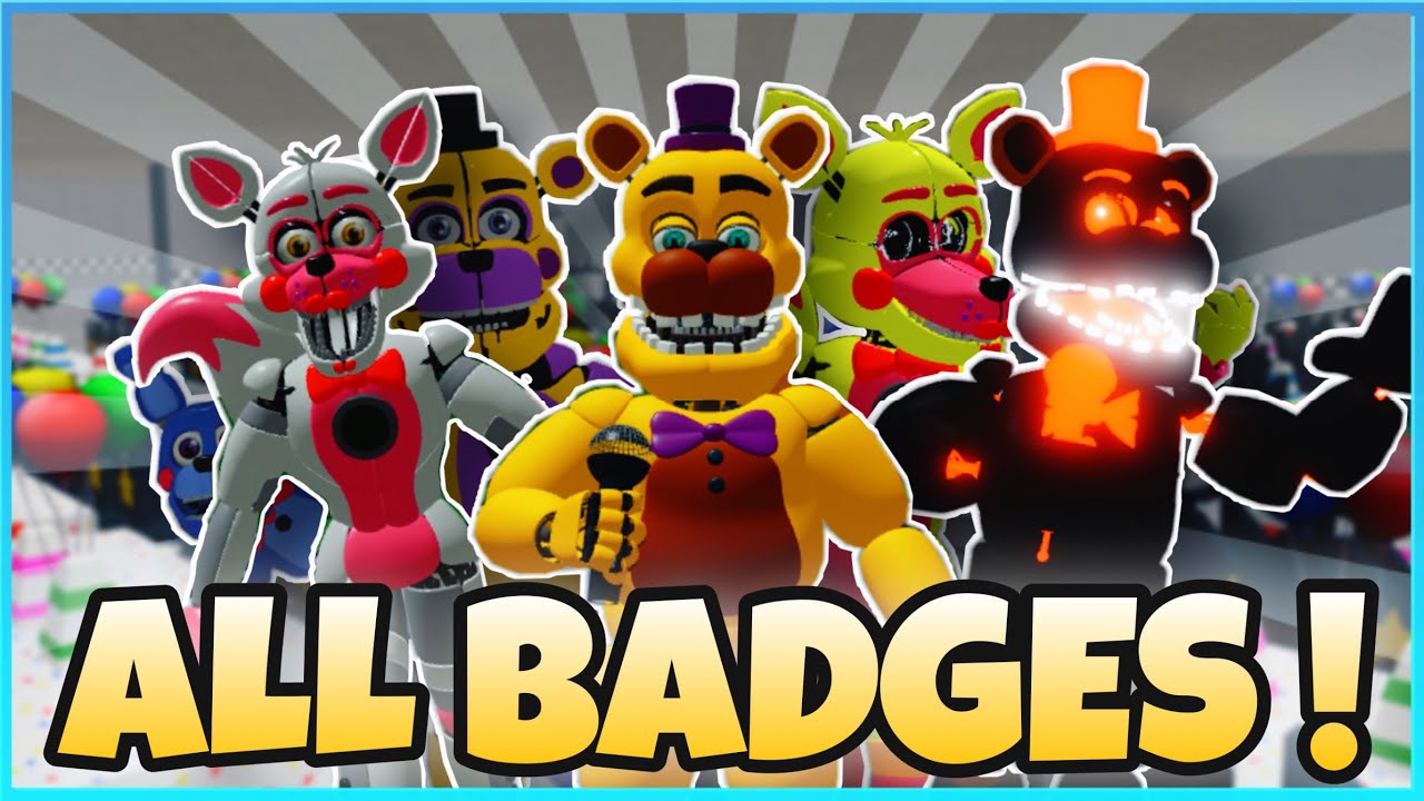 How To Get All 22 Badge The Fnaf Overnight 2 Roleplay Roblox Youtube - roblox overnight 2