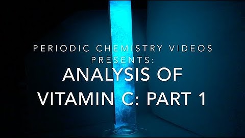Vitamin C part 1
