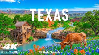 Texas 4K • Discover Breathtaking Scenery, Desert Mountains, Wild Rivers and Iconic Ranchlands