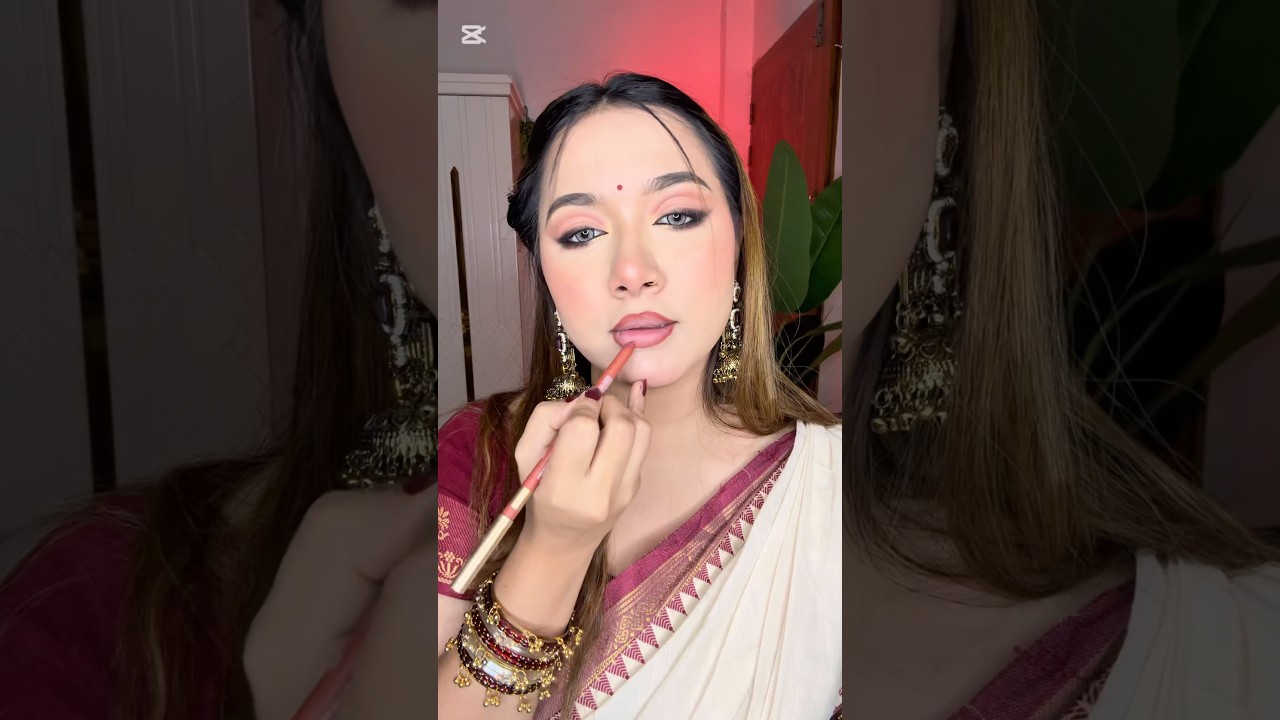 Pohela Boishakh Special Makeup Tutorial || পহেলা বৈশাখের মেকআপ টিউটোরিয়াল #pohelaboishakh #makeup