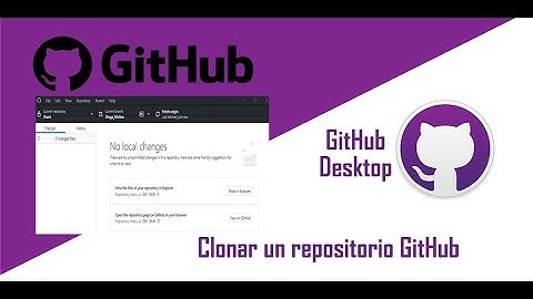 Clonar repositorio github desktop
