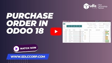 Purchase Order in Odoo 18