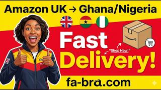 Shop Amazon UK to Ghana & Nigeria| Fast Delivery for Diaspora    #AmazonUKtoAfrica