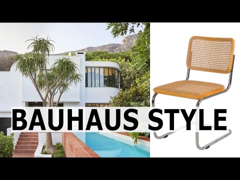 Video: Bauhaus style in the interior (photo)