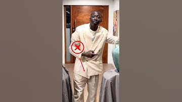 Don’t forget to button up the anchor button on your double-breasted jacket. #howto #doublebreasted