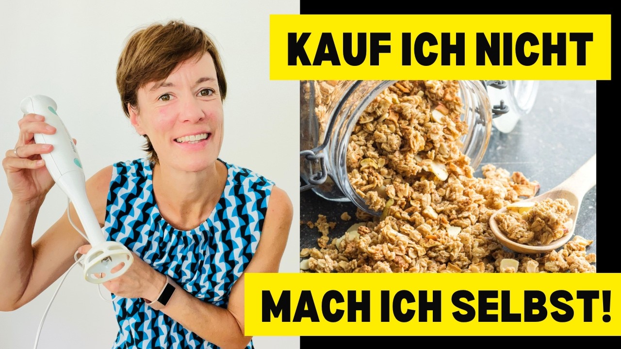 Knuspriges Granola selber machen: Schnell, gesund & super günstig