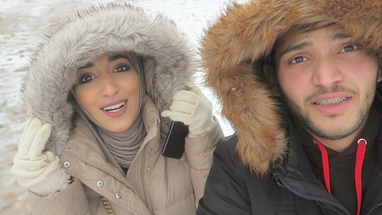 نزل الثلج عندنا ؟