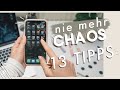 13 Tipps für Handy & Computer | sinnvoll sortieren + nützliche Apps