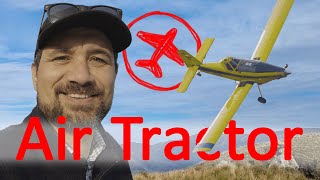 Low flying Ag plane  with commentary