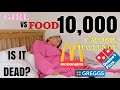 10,000 CALORIE CHALLENGE | GIRL VS FOOD | Ella Chandler