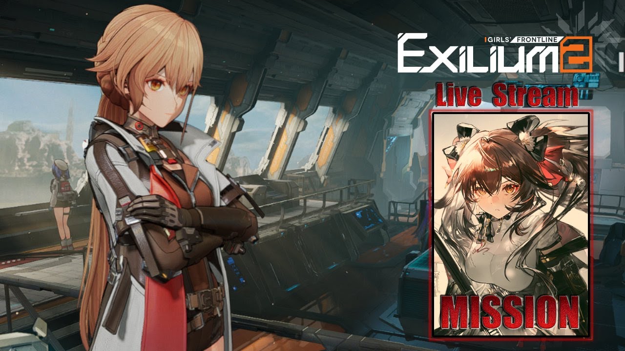 GIRLS' FRONTLINE 2 EXILIUM : นั่งเล่นแบบชิลๆ ฟาร์มแบบเพลินๆ - YouTube