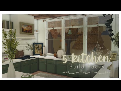 ˗ˏˋ 5 kitchen build hacks ´ˎ˗ 🍁 | roblox bloxburg ✧.*