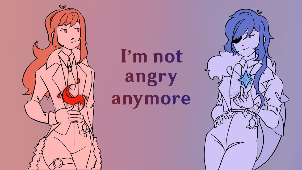 I am not angry anymore