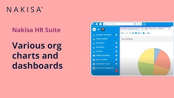 13. Use various org charts and dashboards – Nakisa HR Suite software