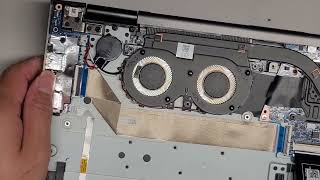 Lenovo Yoga C740 C740-15IML Disassembly Fan Replacement Repair Thermal Paste Heatsink Application