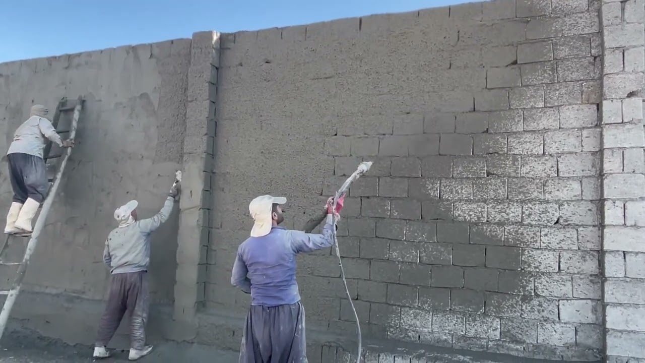 آموزش کارکرد دستگاه ملات پاش پیستونی مدل T13M تیران تونل بیستون09356800680