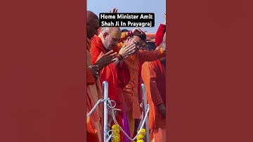 Amit Shah Ji In Prayagraj 🚩🔱#mahakumbh #mahakumbh2025 #prayagrajkumbh