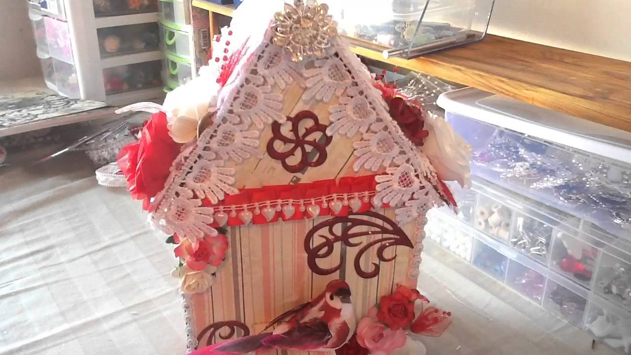 DT project: Birdhouse using recycled boxes - YouTube