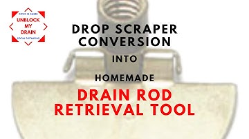 A way to Retrieve your drain rods
