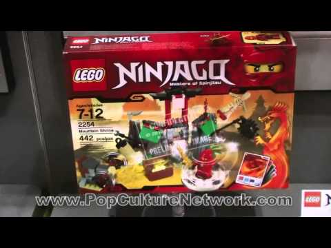 NY TOY FAIR 2011 - LEGO NINJAGO Entire Line Reveal! Sneak Peek!