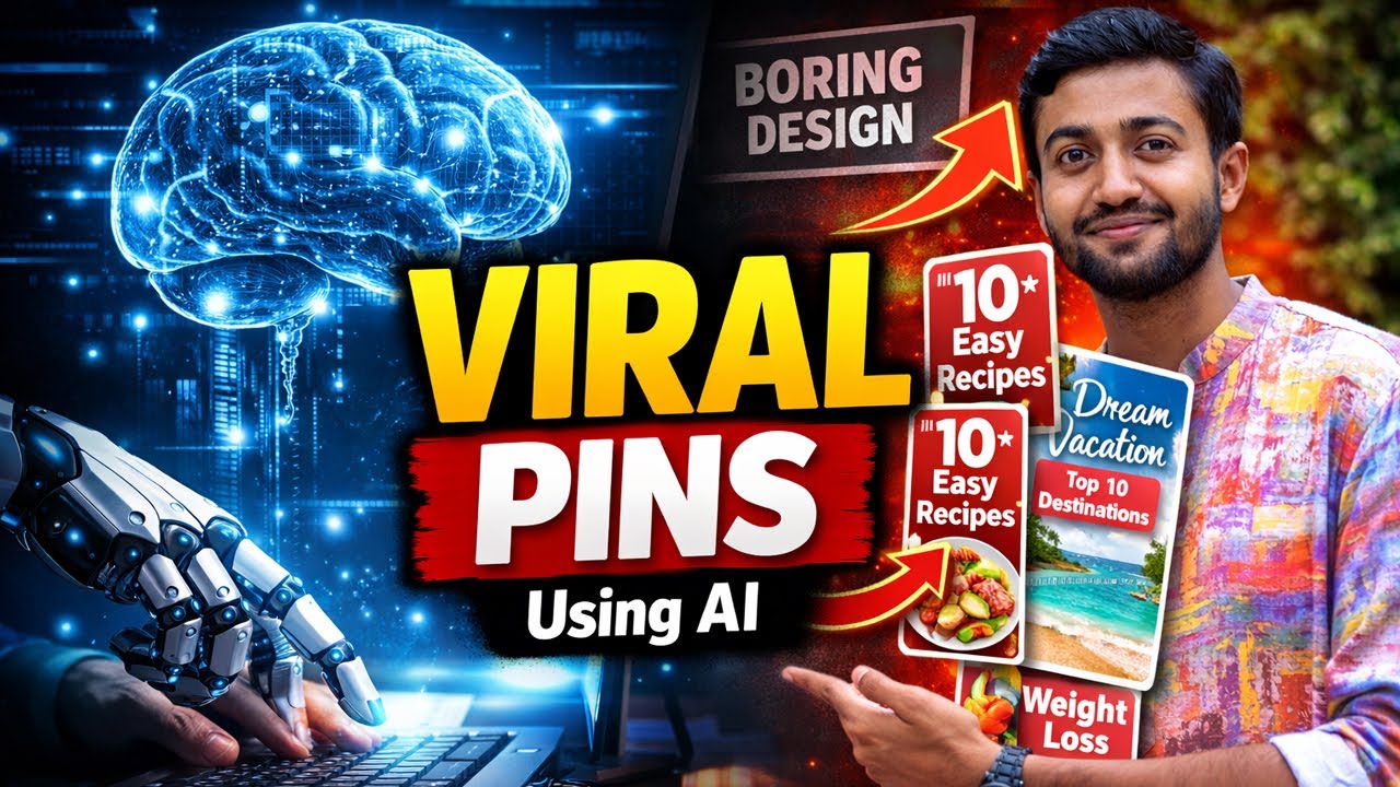 How to Create Viral Pinterest Pins Using AI Step by Step - YouTube