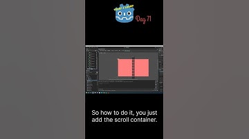 Scroll Container in Godot - Today I Learn 71