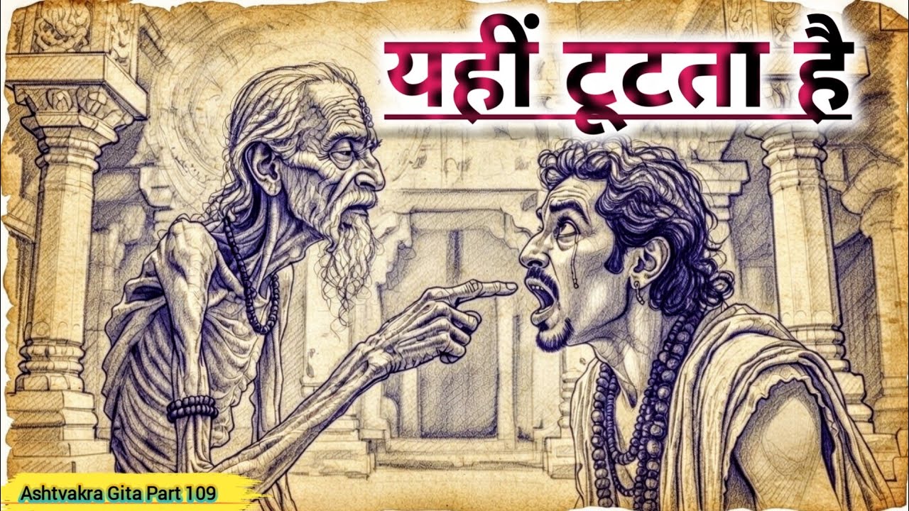 👉 रुक… साधना ने ही तुझे थका दिया है | Ashtavakra Gita 12.3 | PART 109