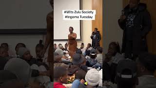witsuniversity witszulusociety zulutribe ingoma tuesday bhincanation singing