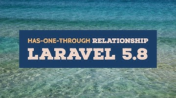 HasOneThrough Eloquent relationship in Laravel 5.8