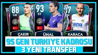 95 Gen Türkiye Kadrosu | 3 Yeni Transfer | Euro 2021 Türkiye Kadrosu | Fifa Mobile 20